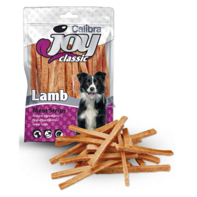 Calibra Joy Classic Jehněčí proužky doplňkové krmivo pro psy 80 g