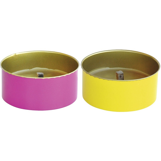 New Garden Citronella Marschal mini repelentní vonná svíčka proti komárům, v plechu 200 x 45 mm 2 kusy