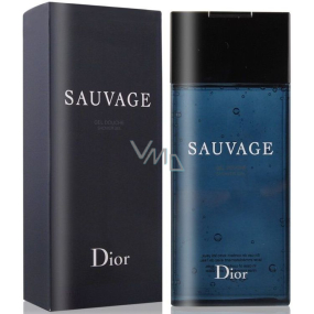 Christian Dior Sauvage sprchový gel pro muže 200 ml