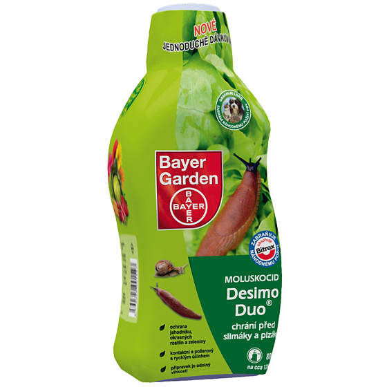Bayer Garden Desimo Duo moluskocid chrání před slimáky a plzáky 800 g