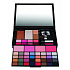 Body Collection Mirror Pallette velká kosmetická make-up kazeta v černém pouzdře