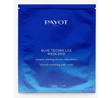 Payot Blue Techni Liss Weekend vyhlazující víkendový rituál se štítem proti modrému světlu pleťová maska 1 kus