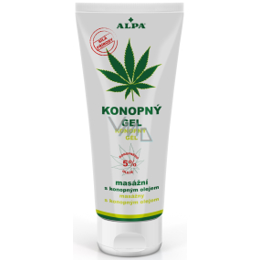 Alpa Konopný masážní gel 100 ml