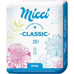 Micci Classic dámské vložky, 20 ks