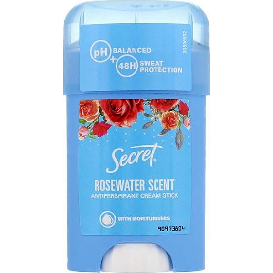 Secret Rosewater krémový antiperspirant stick pro ženy 40 ml