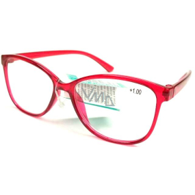 Berkeley Čtecí dioptrické brýle +2,0 plast červené 1 kus MC2191