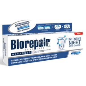 Biorepair Advanced Intensive Night zubní pasta pro remineralizaci skloviny a svěží dech 75 ml