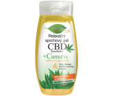 Bione Cosmetics CBD Kanabidiol relaxační sprchový gel pro všechny typy pokožky 260 ml