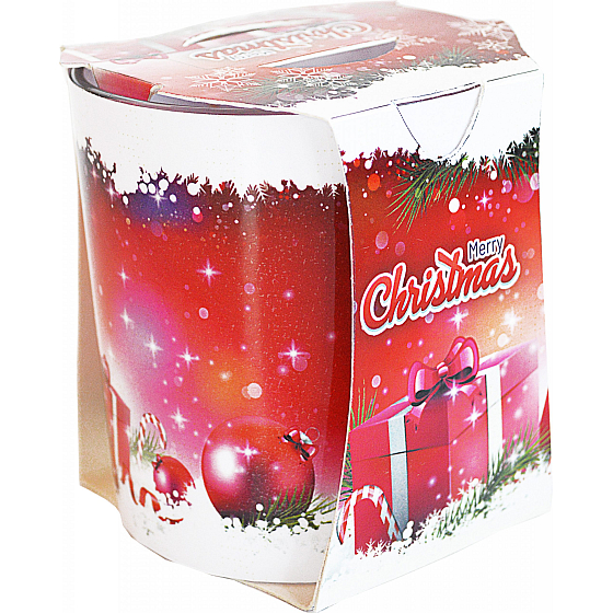Admit Verona Latern Merry Christmas Red Gifts vonná svíčka ve skle 90 g