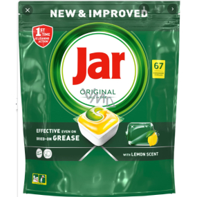 Jar Original All in One Lemon kapsle do myčky nádobí 67 kusů