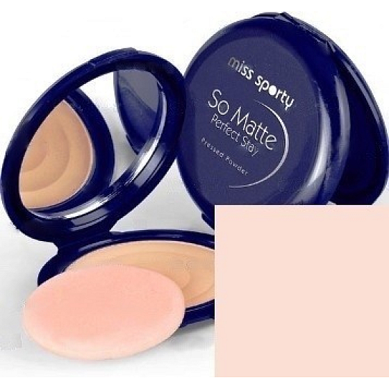 Miss Sporty So Matte Kompaktní pudr 001 pro přirozeně matnou pleť 8 g
