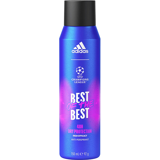 Adidas UEFA Champions League Best of The Best antiperspirant sprej pro muže 150 ml