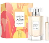 Lanvin Les Fleurs Sunny Magnolia Set toaletní voda 50 ml + toaletní voda miniatura 7,5 ml, dárková sada pro ženy