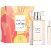 Lanvin Les Fleurs Sunny Magnolia Set toaletní voda 50 ml + toaletní voda miniatura 7,5 ml, dárková sada pro ženy