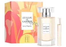 Lanvin Les Fleurs Sunny Magnolia Set toaletní voda 50 ml + toaletní voda miniatura 7,5 ml, dárková sada pro ženy