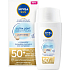Nivea Sun Ultra Light Daily Fluid tónovací krém na opalování světlý odstín OF50+, 40 ml