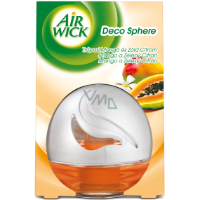 Air Wick Decosphere Mango a Zelený citron osvěžovač vzduchu 75 ml