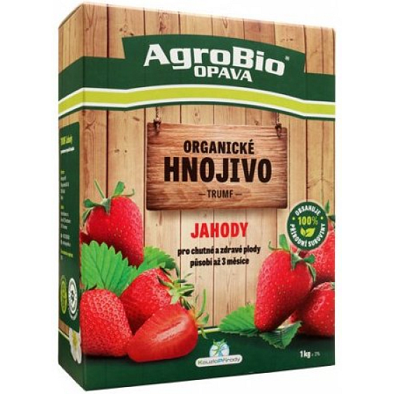 AgroBio Trumf Jahody přírodní granulované organické hnojivo 1 kg 215316, 6/2027