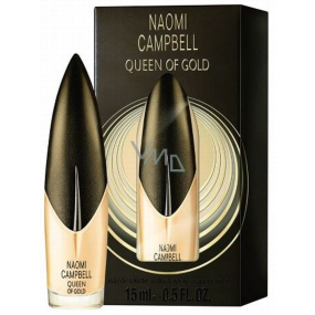 Naomi Campbell Queen of Gold toaletní voda pro ženy 15 ml