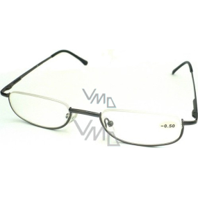 Berkeley Dioptrické brýle na dálku -0,50 šedé MB02 1 kus R1005