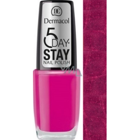 Dermacol 5 Day Stay Nail Polish lak nehty 09 10 ml