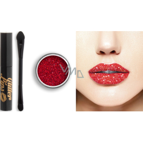 Glitter Lips dlouhotrvající lesk na rty se třpytkami Ruby Slippers 3,5 ml