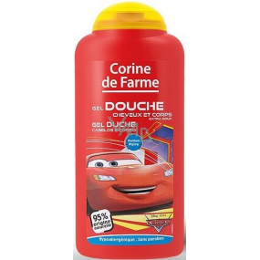 Corine de Farme Disney Cars 2v1 šampon na vlasy a sprchový gel pro děti 250 ml