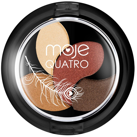 Moje Quatro Hedvábně jemné oční stíny 06 4 g