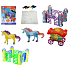 EP Line 3D Magic Deluxe Princeznin hrad kreativní sada k tvorbě 3D výrobků, doporučený věk 6+