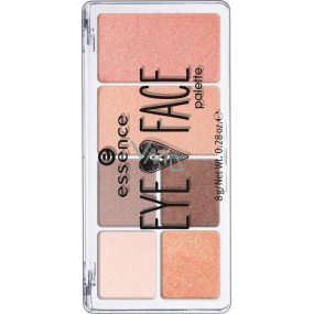 Essence Eye & Face Palette paletka na oči a obličej 02 Rise & Shine 8 g