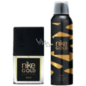 Nike Gold Edition Man toaletní voda 30 ml + deodorant sprej 200 ml, dárková sada
