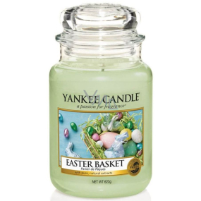 Yankee Candle Easter Basket - Velikonoční košíček vonná svíčka Classic velká sklo 625 g Easter 2019