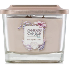 Yankee Candle Sunlight Sands - Prosluněné písky sojová vonná svíčka Elevation střední sklo 3 knoty 347 g