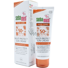 SebaMed Sun Care SPF50+ opalovací krém velmi vysoká ochrana 75 ml