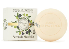 Jeanne en Provence Divine Olive tuhé toaletní mýdlo 100 g