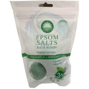 Elysium Spa Eucalyptus & Peppermint šumivá koule do koupele 3 x 50 g