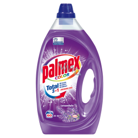 Palmex 6 Color Levandule tekutý prací gel na bílé i barevné prádlo 60 dávek 3 l