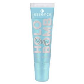 Essence Holo Bomb lesk na rty s holografický efektem 01 Iced Gloss 10 ml