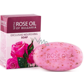 Rose of Bulgaria mýdlo s růžovým olejem pro jemnou a citlivou pleť 50 g
