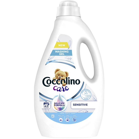 Coccolino Care Sensitive prací gel pro citlivou pokožku 43 dávek 1,72 l