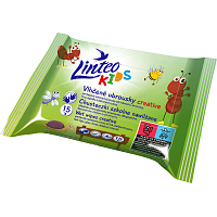 Linteo Kids Creative vlhčené ubrousky, 15 ks