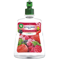 Air Wick Active Fresh náhradní náplň Lesní plody & Broskvový květ, 228 ml