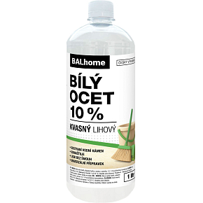 BALHOME bílý ocet na úklid 10% 1 l BALHOME bílý ocet na úklid 10% 1 l