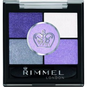 Rimmel London Glam Eyes HD oční stíny 025 Victorias Purple 3,8 g