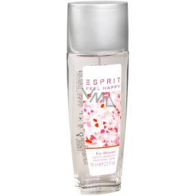 Esprit Feel Happy for Woman parfémovaný deodorant sklo pro ženy 75 ml