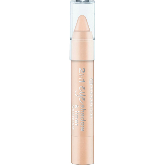 Essence 2in1 Eyeshadow & Liner voděodolné oční stíny a linky 03 Light Me Up 3,5 g