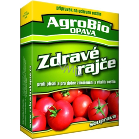 AgroBio Acrobat MZ WG zdravé rajče souprava 3 x 10 g + Harmonie Stimulátor zakořeňování 25 g
