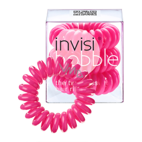 Invisibobble Candy Pink Sada Gumička do vlasů růžová spirálová 3 kusy