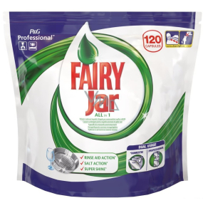 Jar Fairy Professional All in 1 Kapsle do myčky nádobí 120 kusů