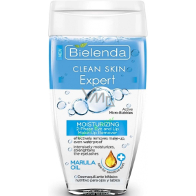 Bielenda Clean Skin Expert hydratační dvoufázový odličovač očí 150 ml